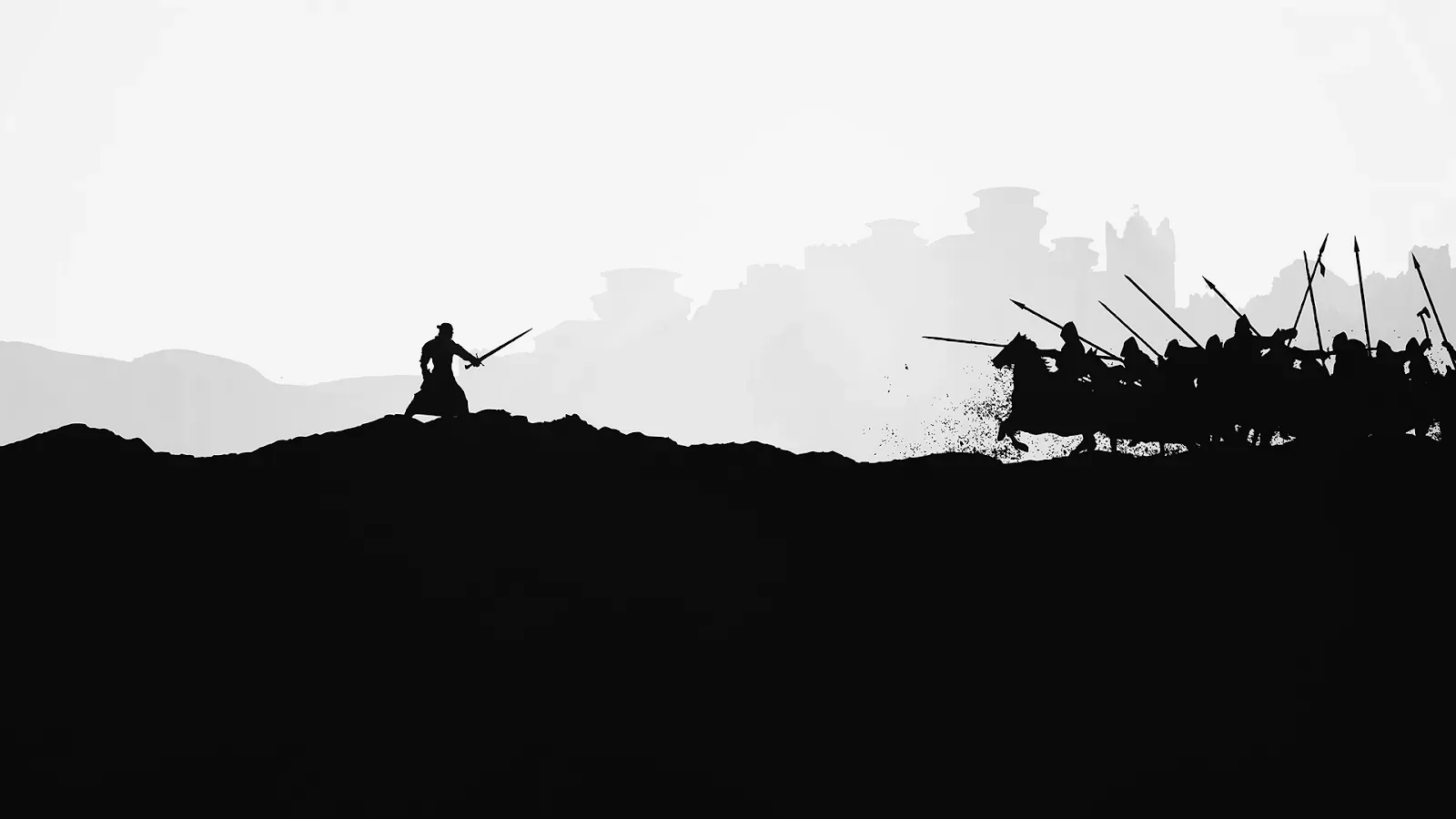 Minimalist Battle of the Bastards Jon