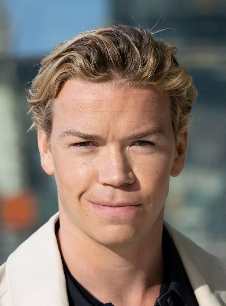 Will Poulter at Thom Browne Fall 22