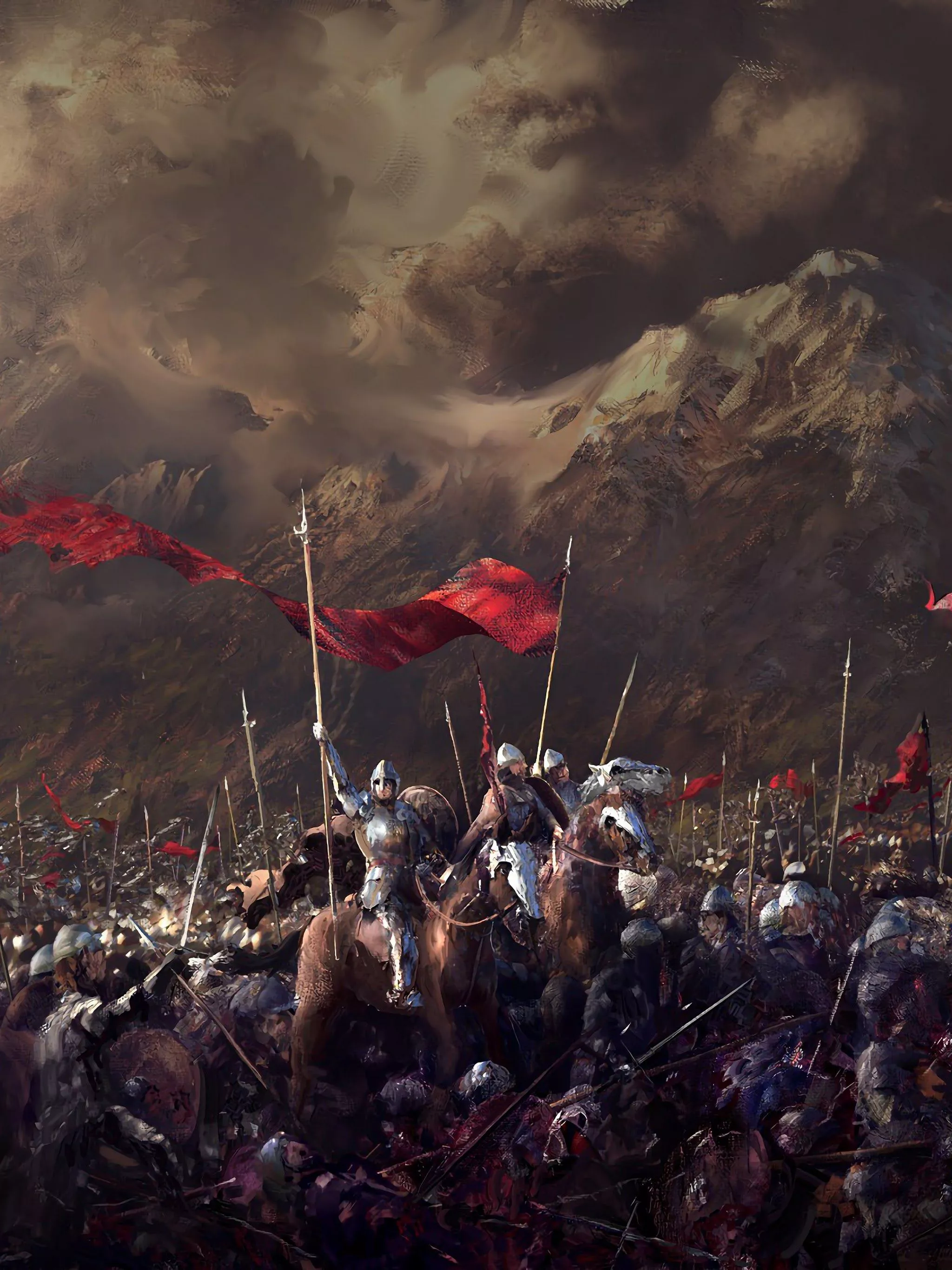 Knights Battlefield Army Medieval 4K