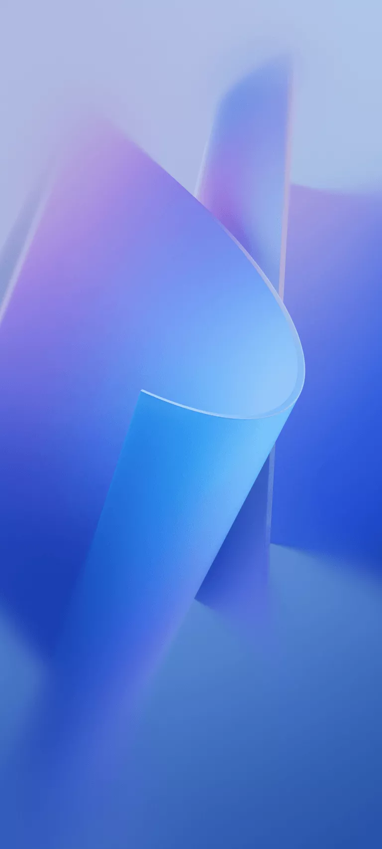 Xiaomi HyperOS Wallpaper Blue Wallpaper
