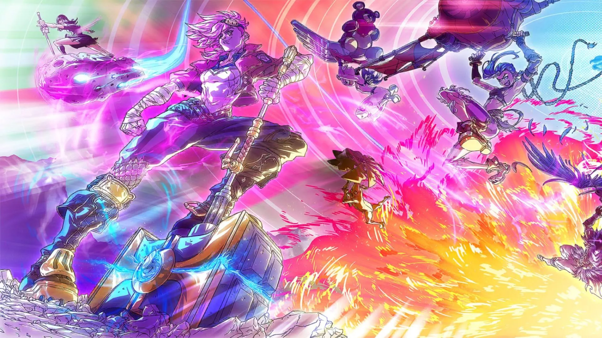 Arcane Vi Jinx Viktor Silco Sevika HD
