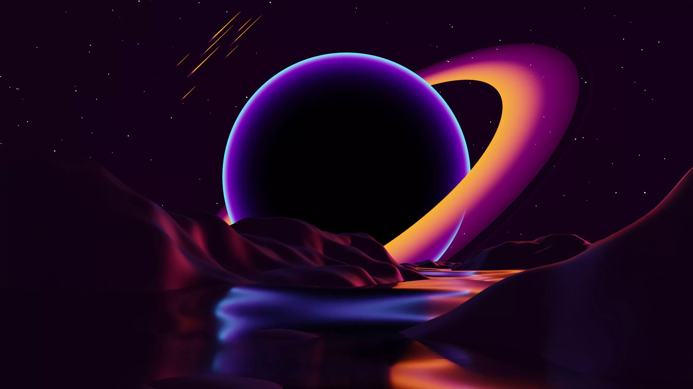 Abyss World Dark Digital Wallpaper, HD