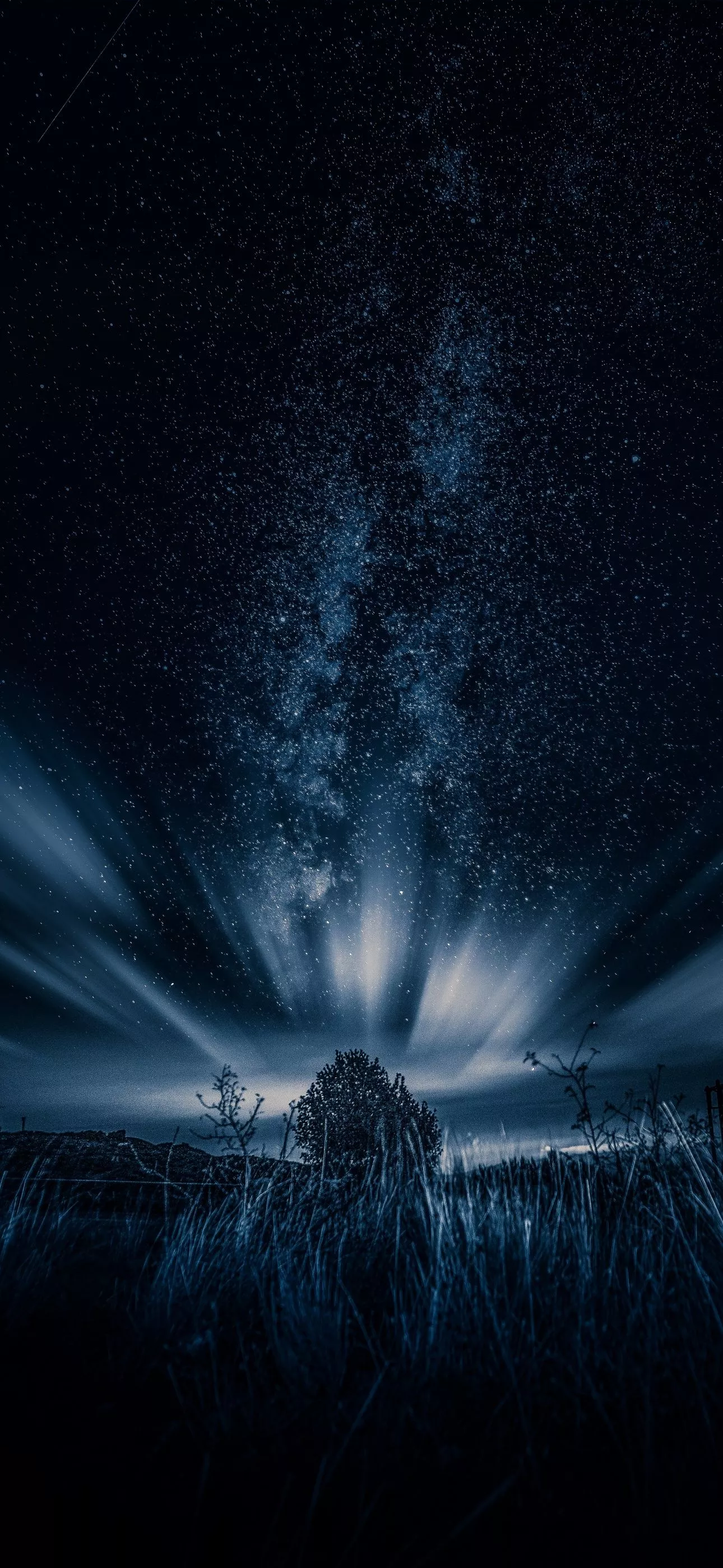 Starry sky Wallpaper 4K, Northern