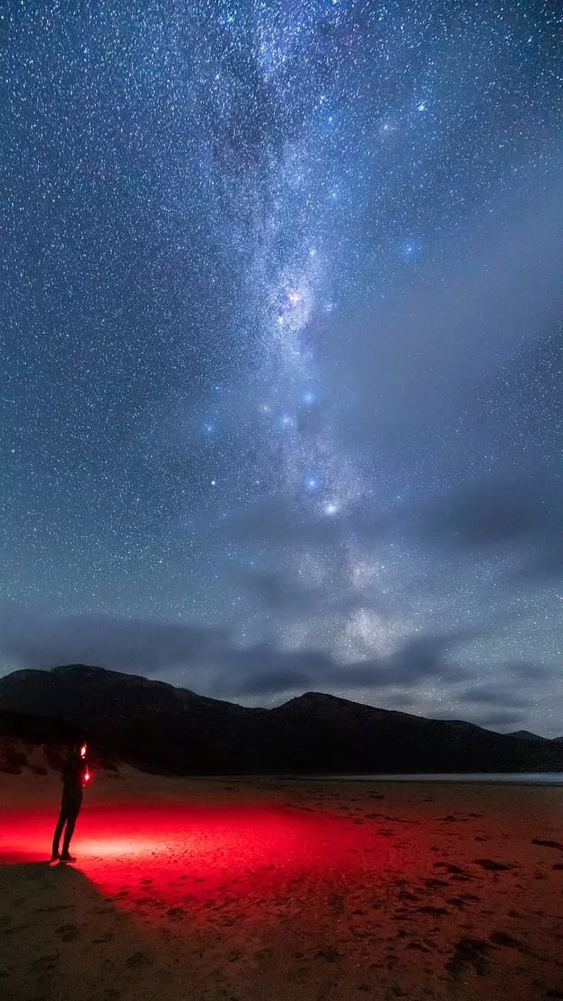 Starry night, HD phone wallpaper