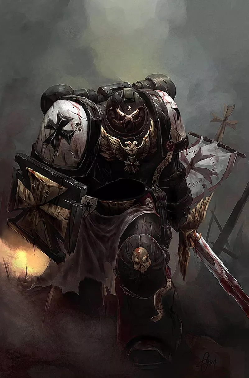 Black templar, black, templar
