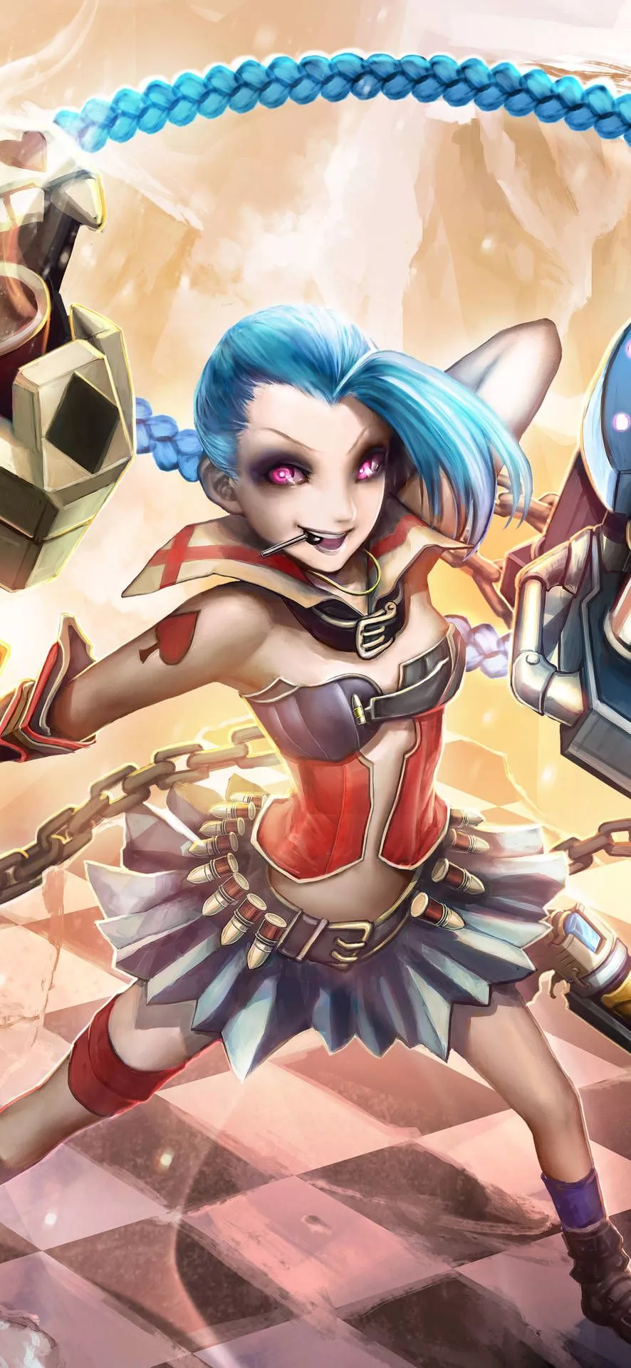 Download 4K Gaming Phone featuring Jinx