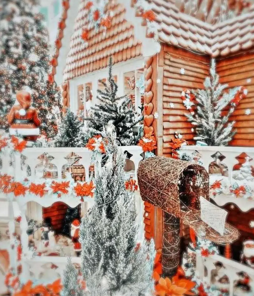 Preppy Christmas wallpaper