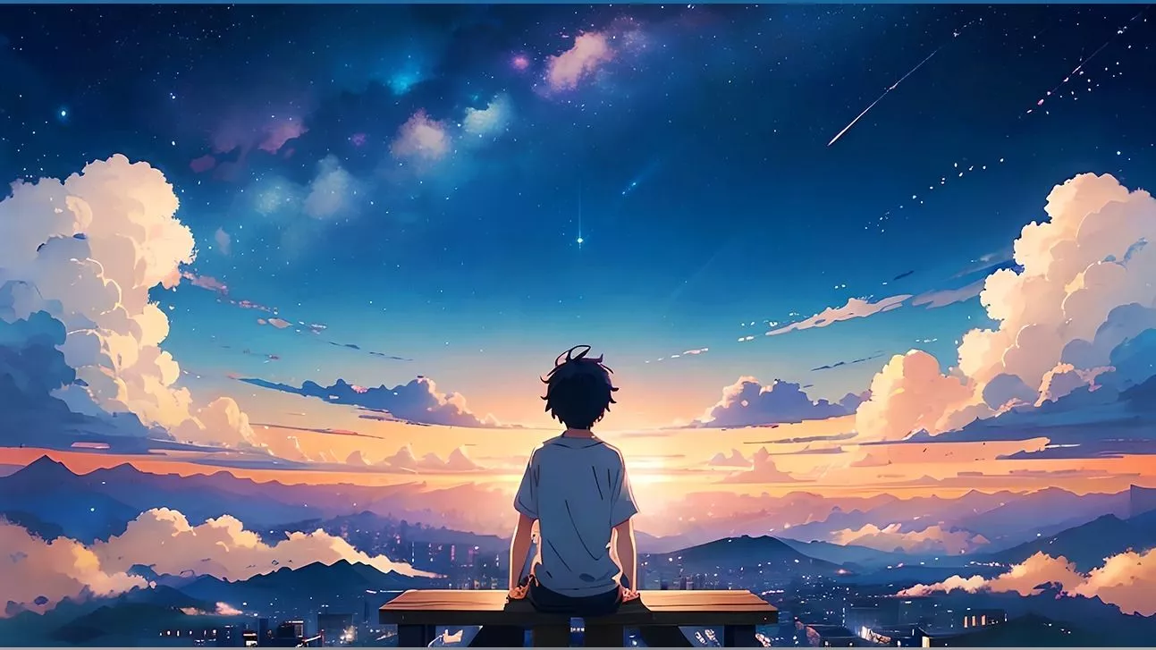 Beautiful Landscape Anime Wallpaper PC