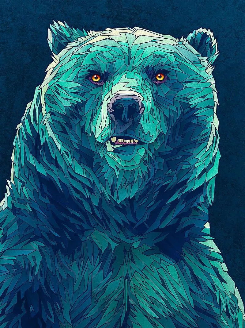 Bear Art, HD phone wallpaper