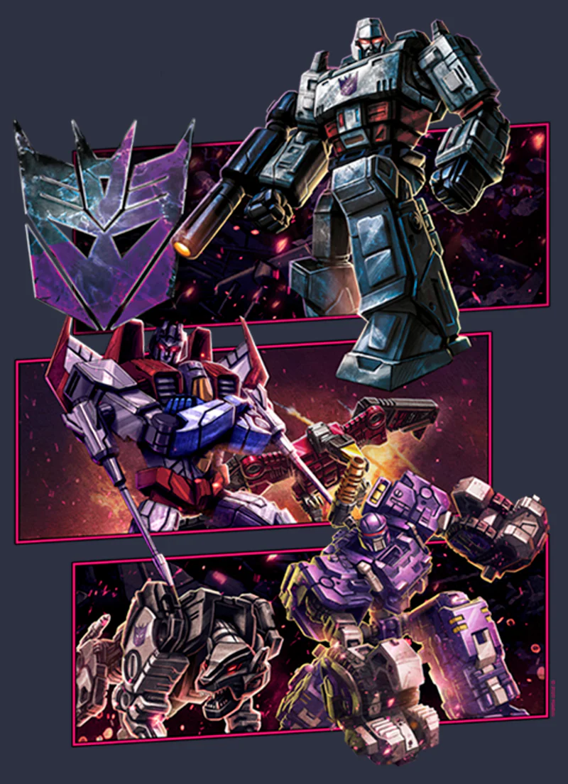 Women's Transformers Decepticons