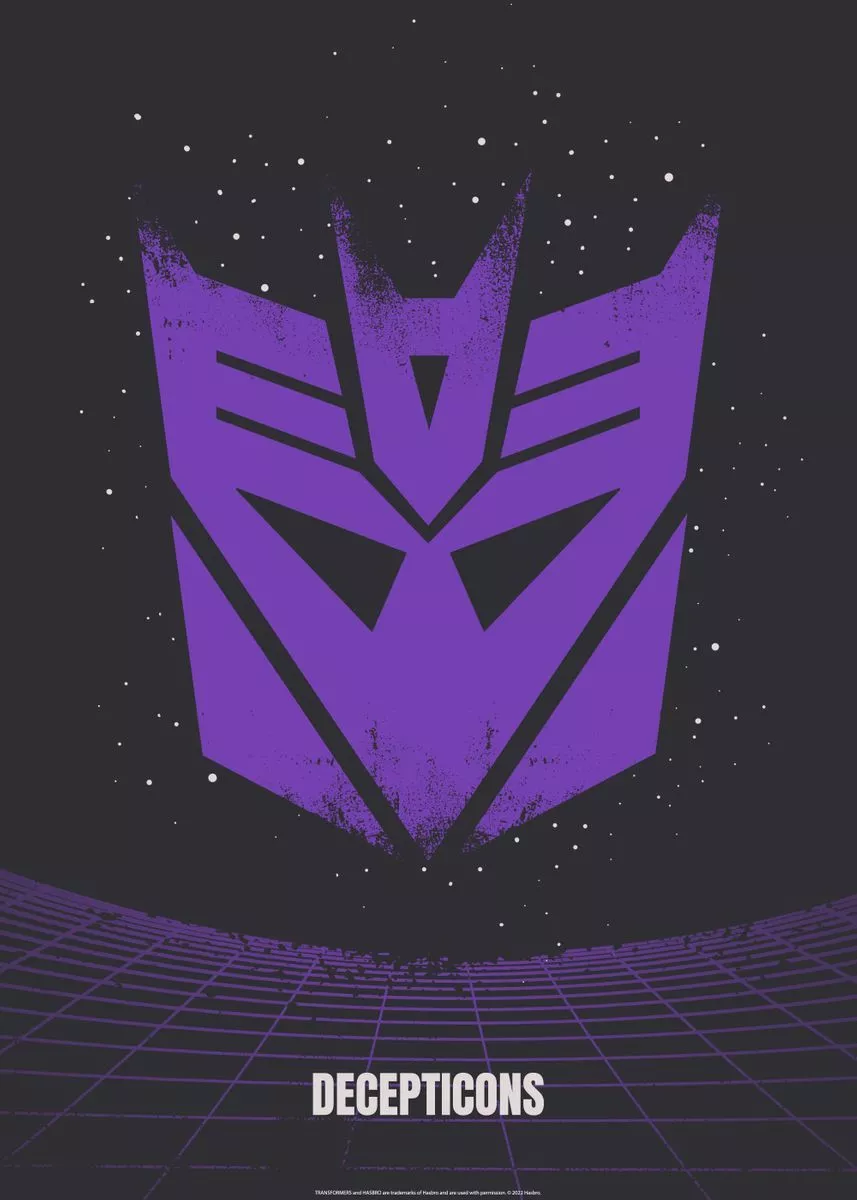Decepticons Minimalistic' Poster