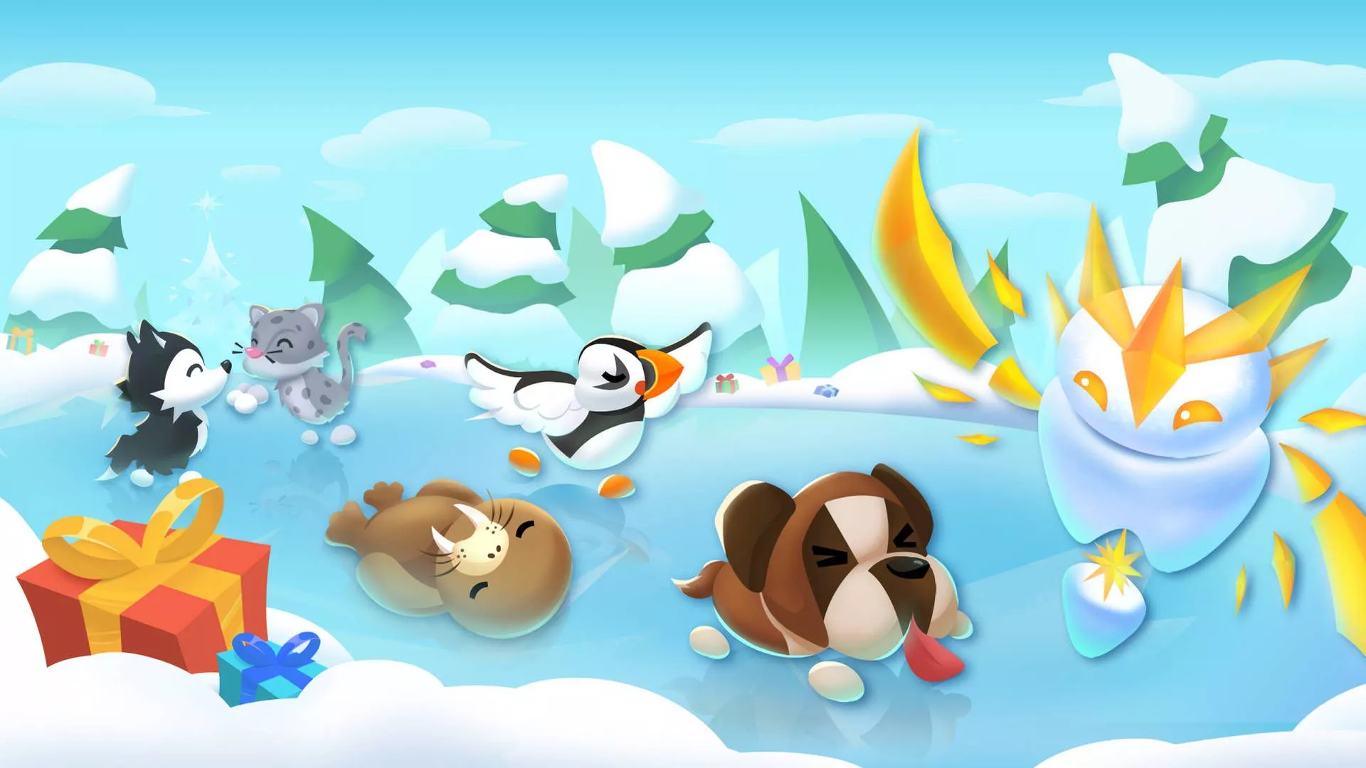 Winter Holiday Wallpaper