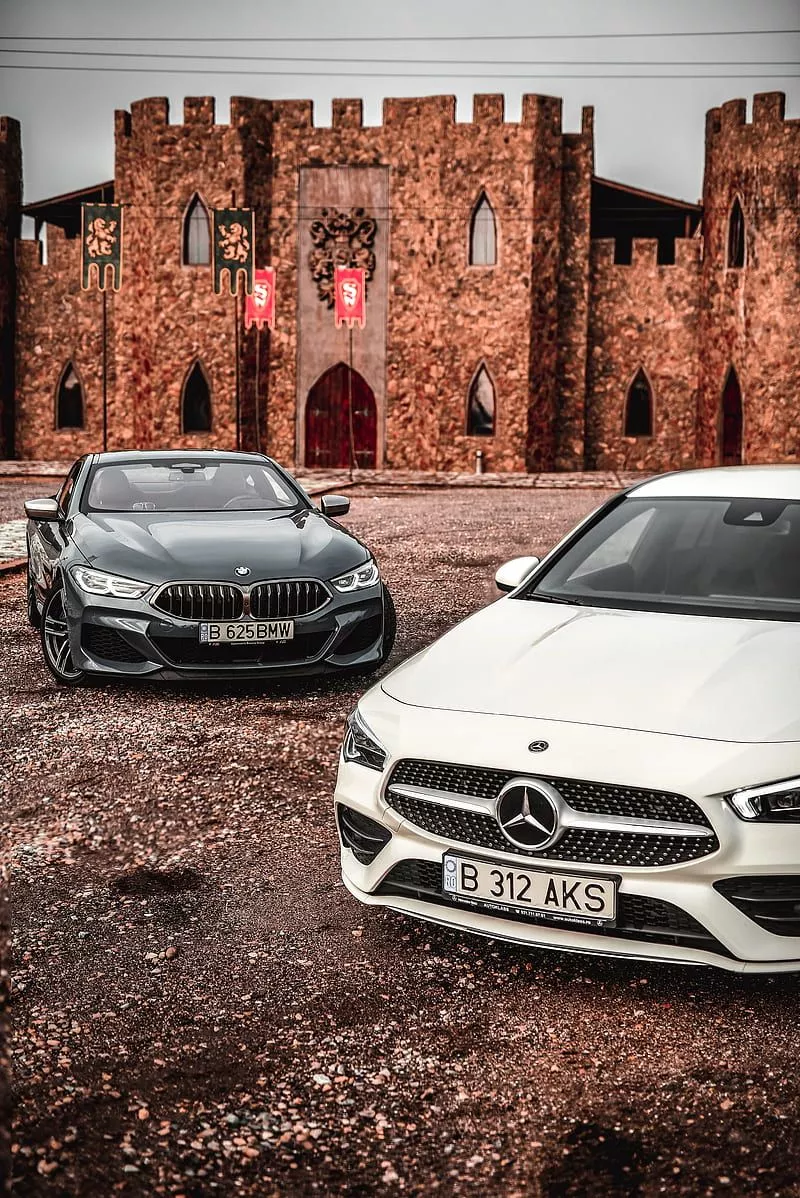 HD mercedes bmw cars wallpaper