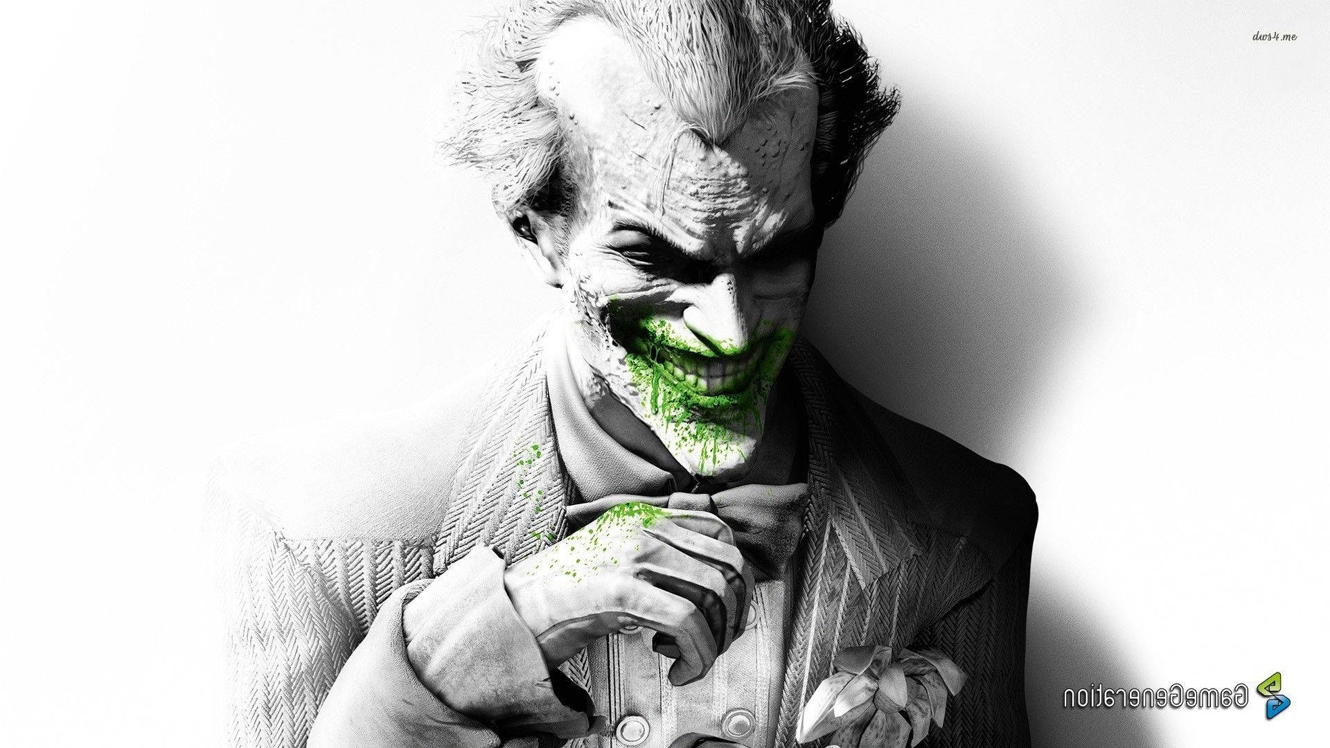 Download Joker Green Grey Wallpaper