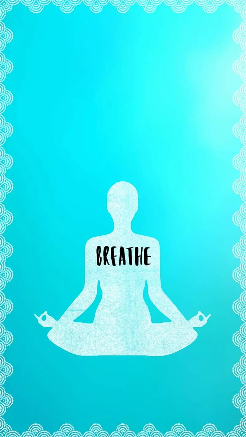 HD just breathe wallpaper