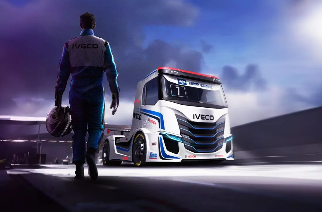 IVECO S WAY RACE TRUCK AND METALLICA