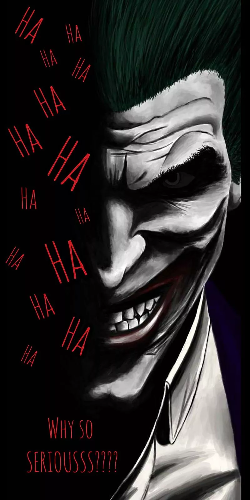 Joker why so serious, batman, best