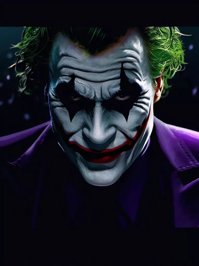 Dark Joker Wallpaper 4k , Mobile iPhone