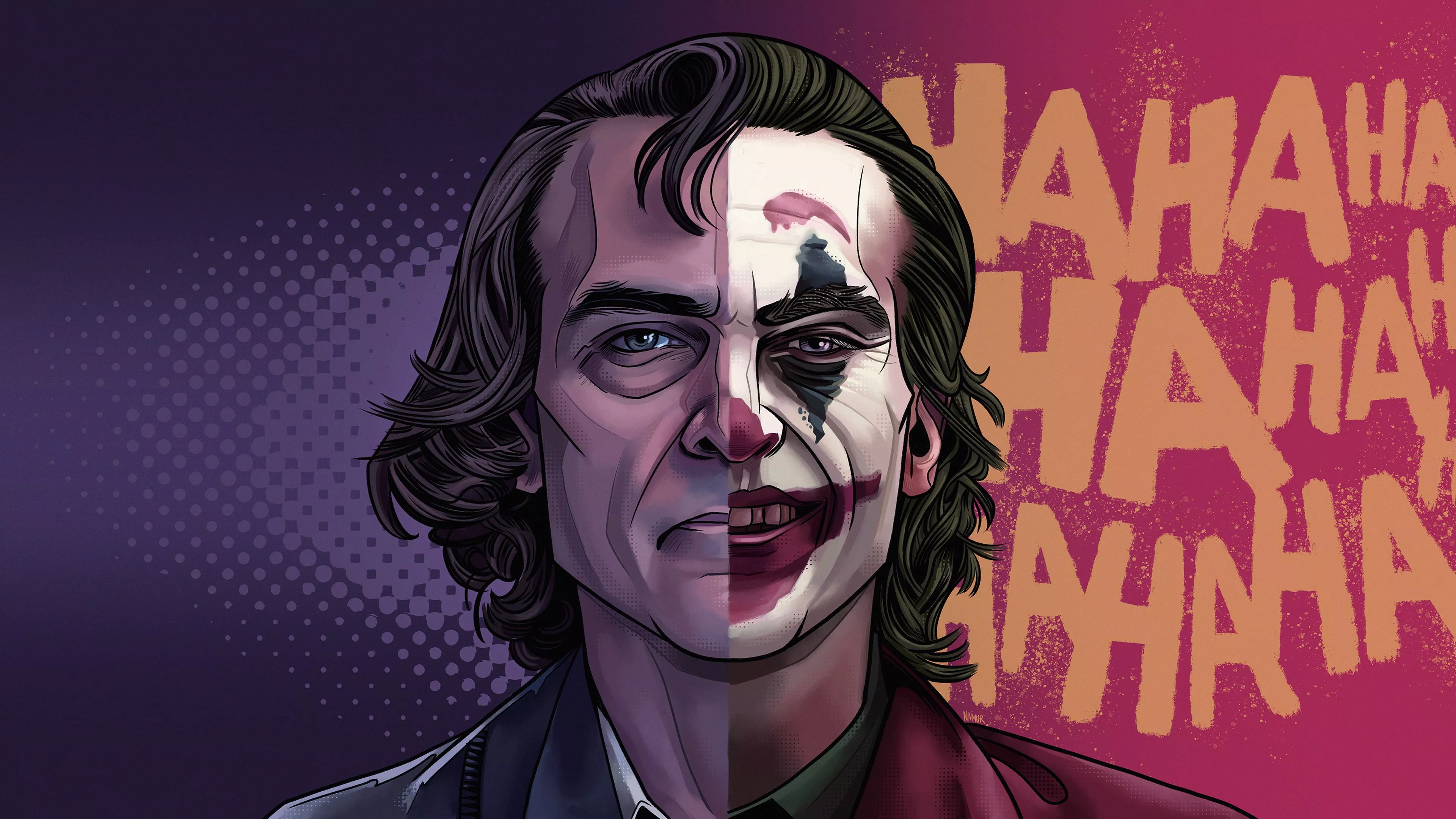 Joker Joaquin Phoenix DC Comics 4K HD