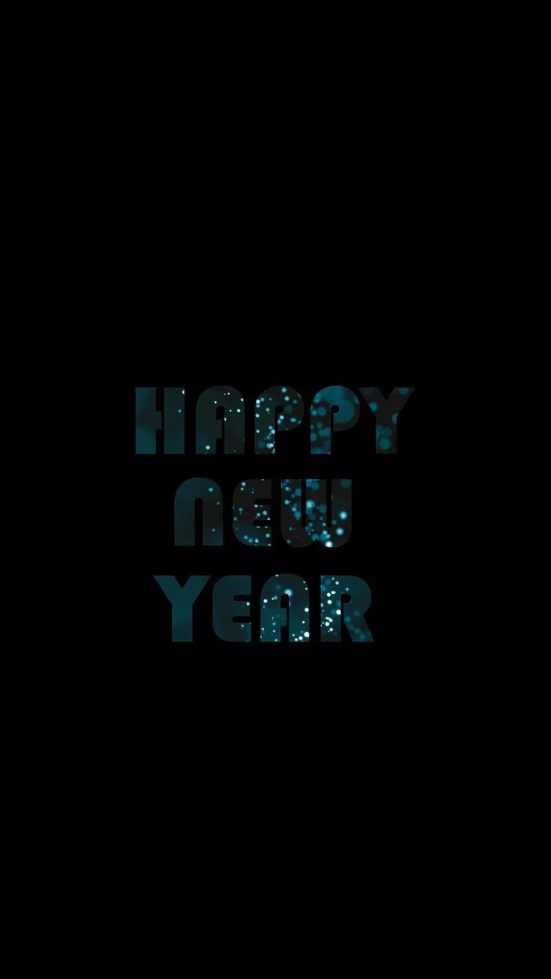 Happy New Year WP, 2019, 2020, 2021, 2022, 2023, Bertil, Happy, black.oled, dark, HD phone wallpaper