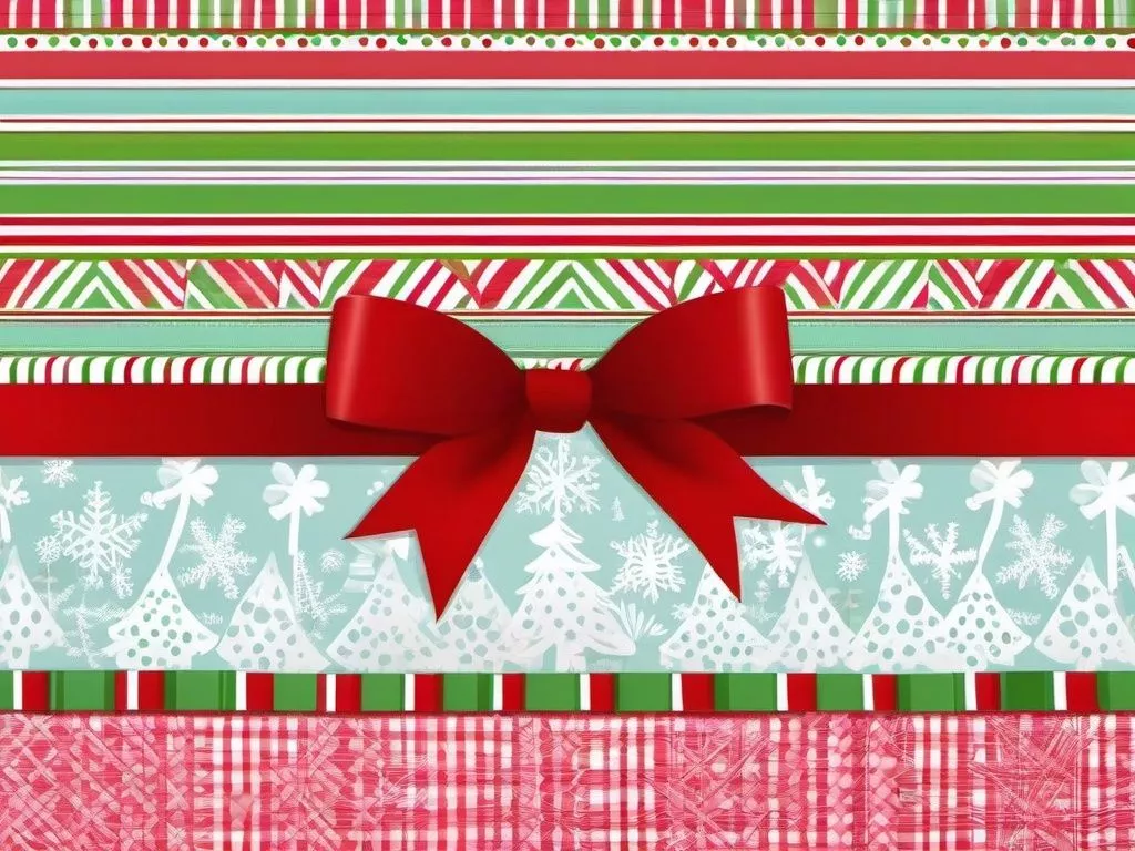 Cute Preppy Christmas Background