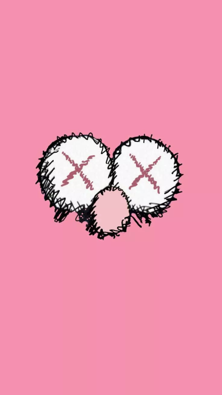 Download Enjoy The Cool Kaws Art Experience Wallpaper