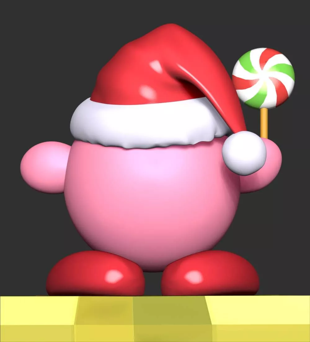 Kirby 3D Model by Bon Bon Art