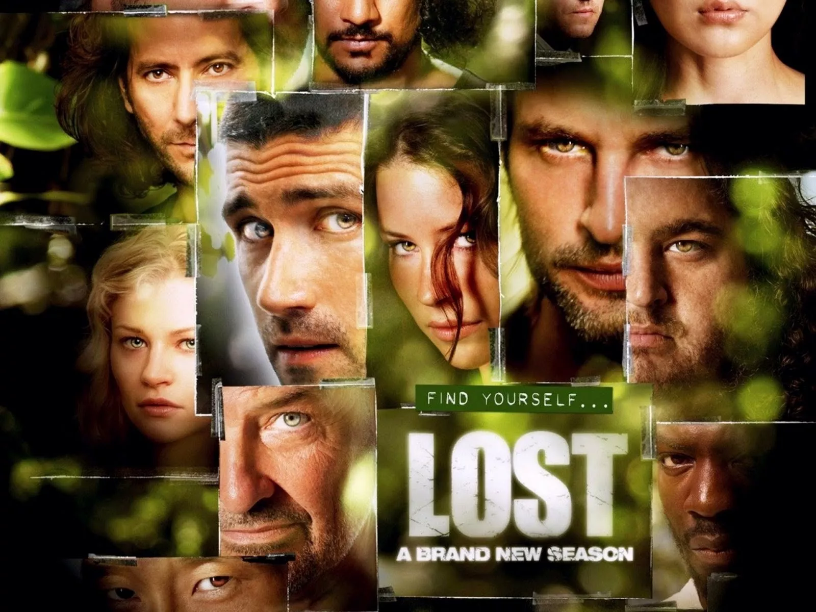 LOST Collage TV Series Wallpaper