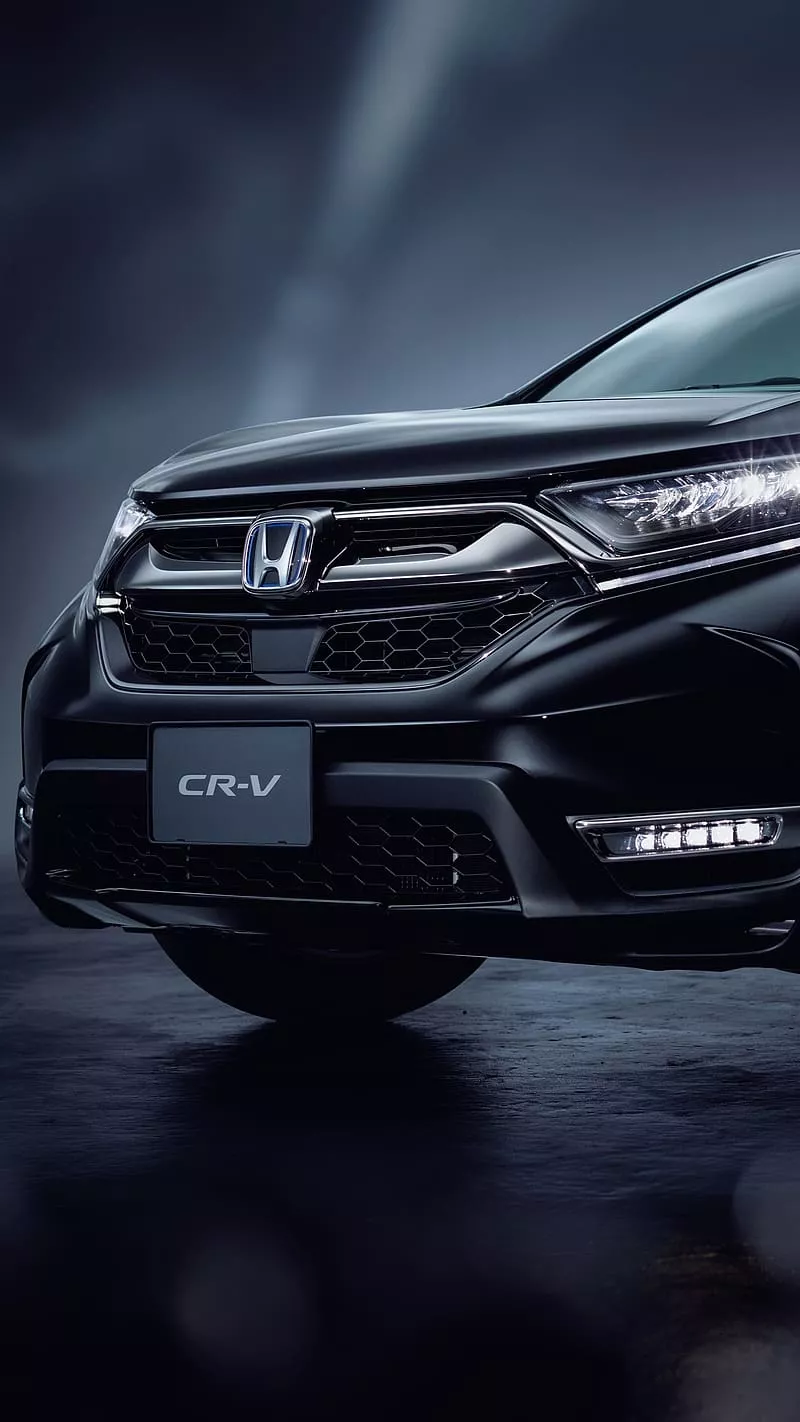 Honda Cr V In Matte Black, honda cr v