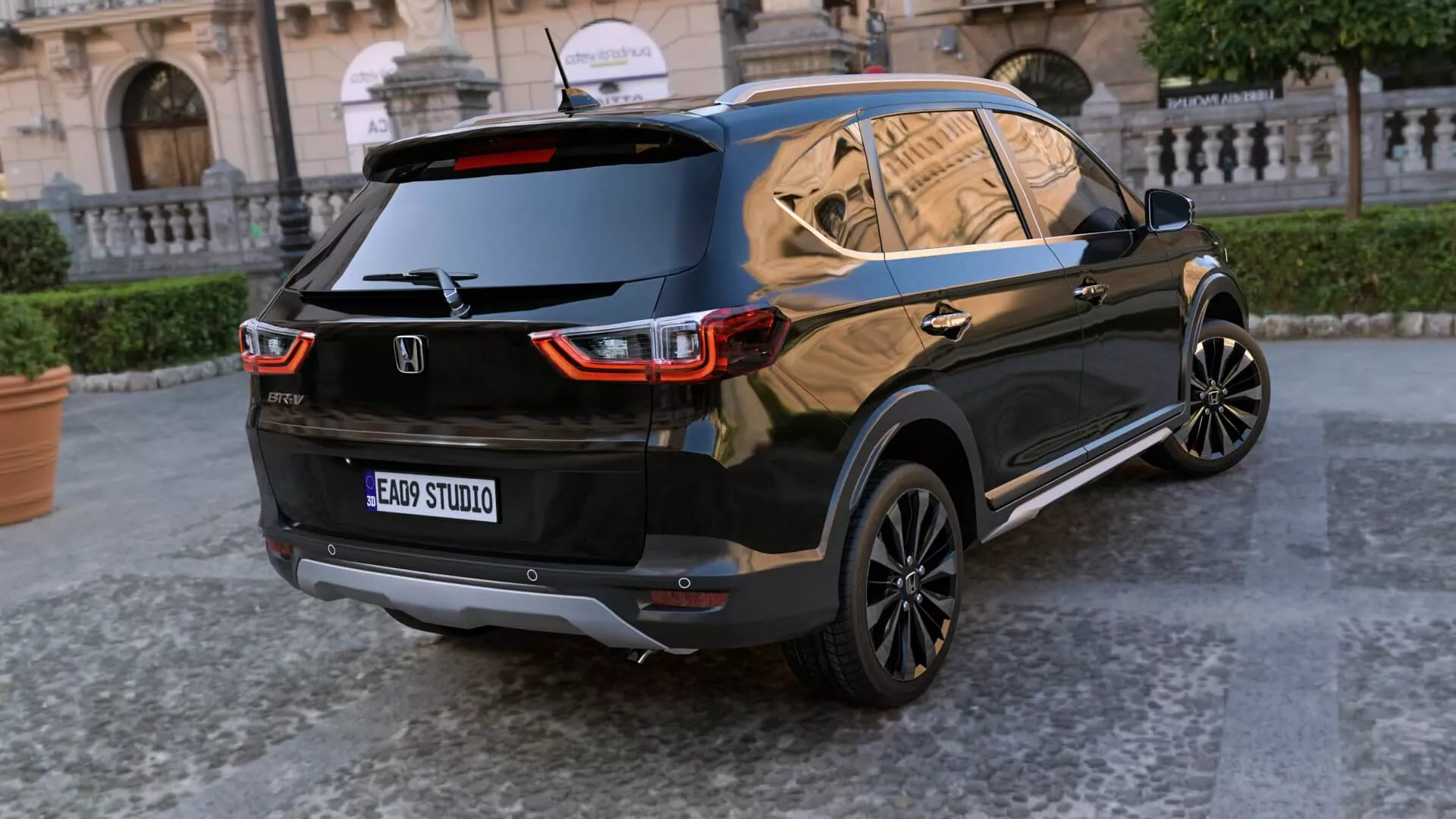 2022 Honda BR V 3D Model