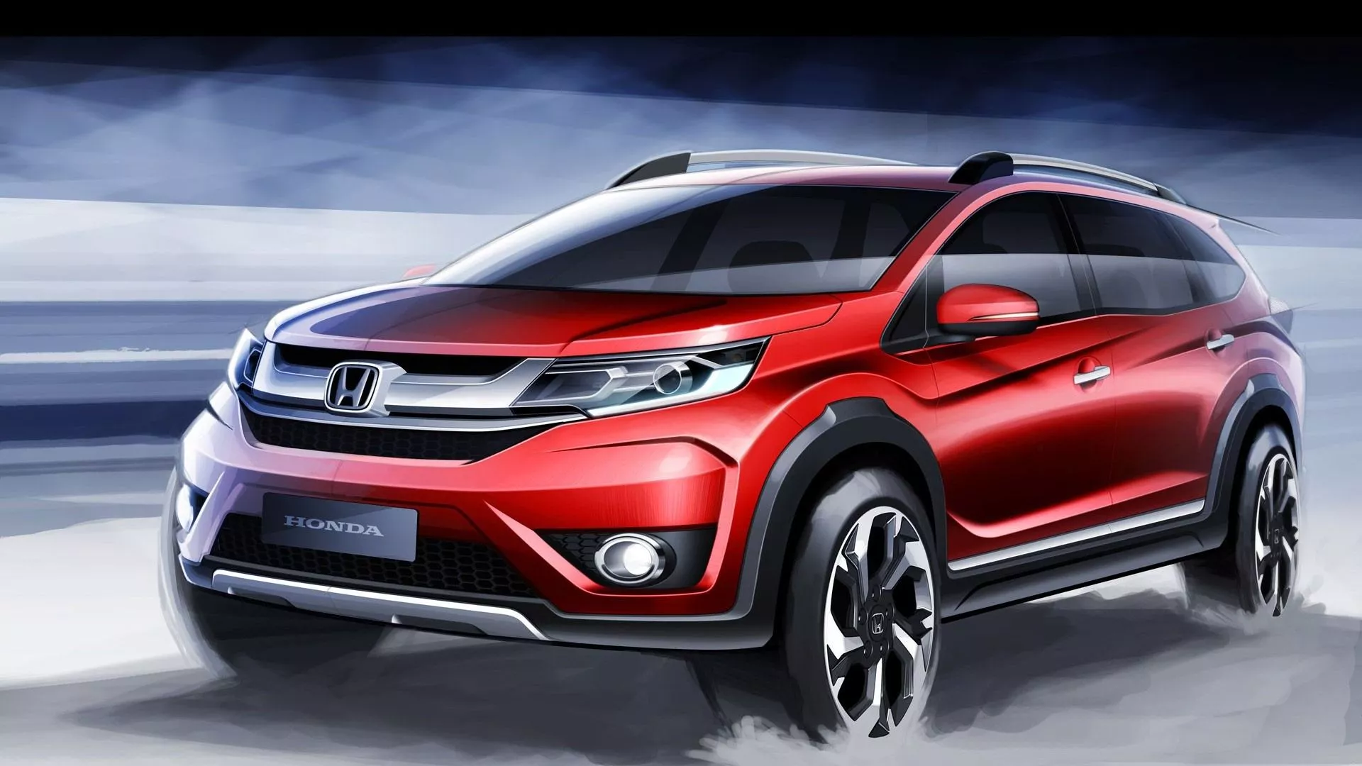 Honda Reveals New Seven Seat BR V Crossover