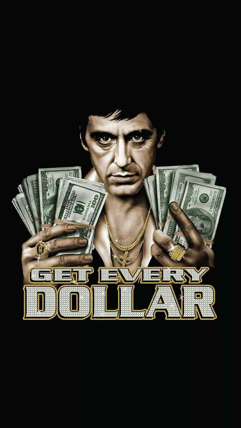Money, black, funny, HD wallpaper