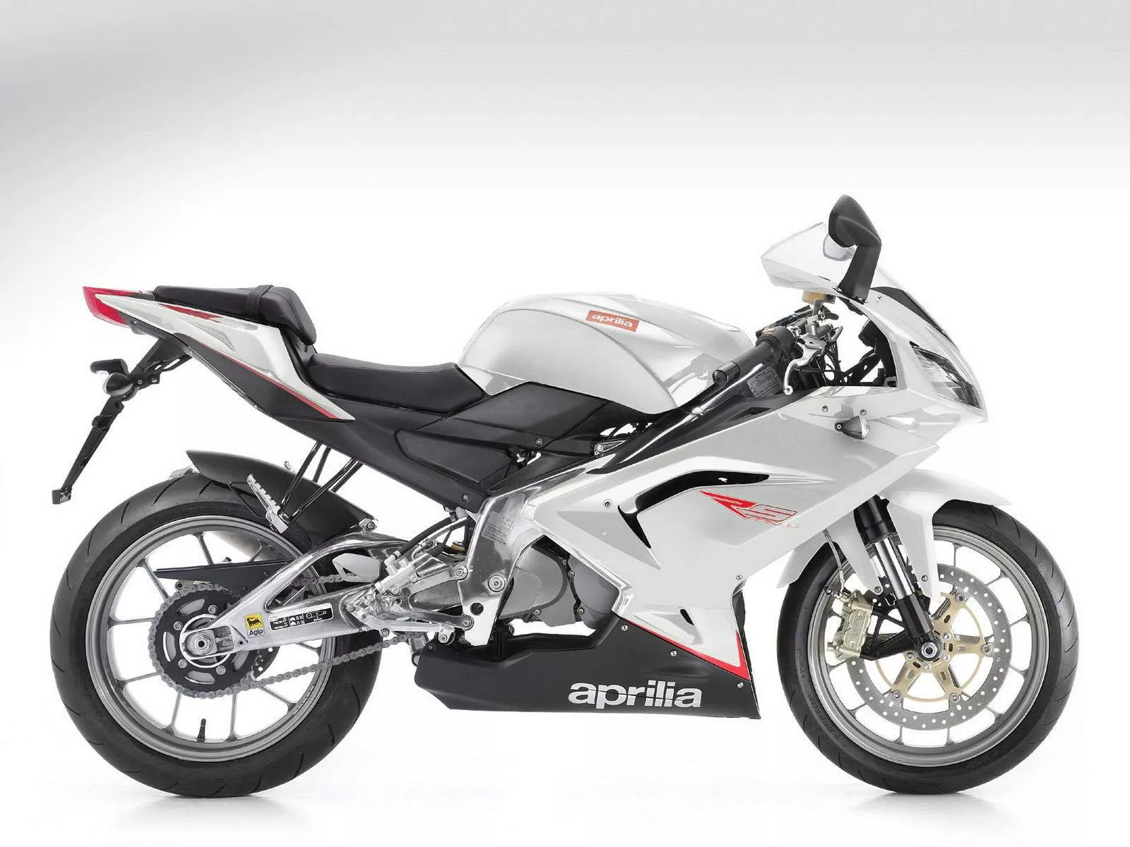 Aprilia RS 125 Full White