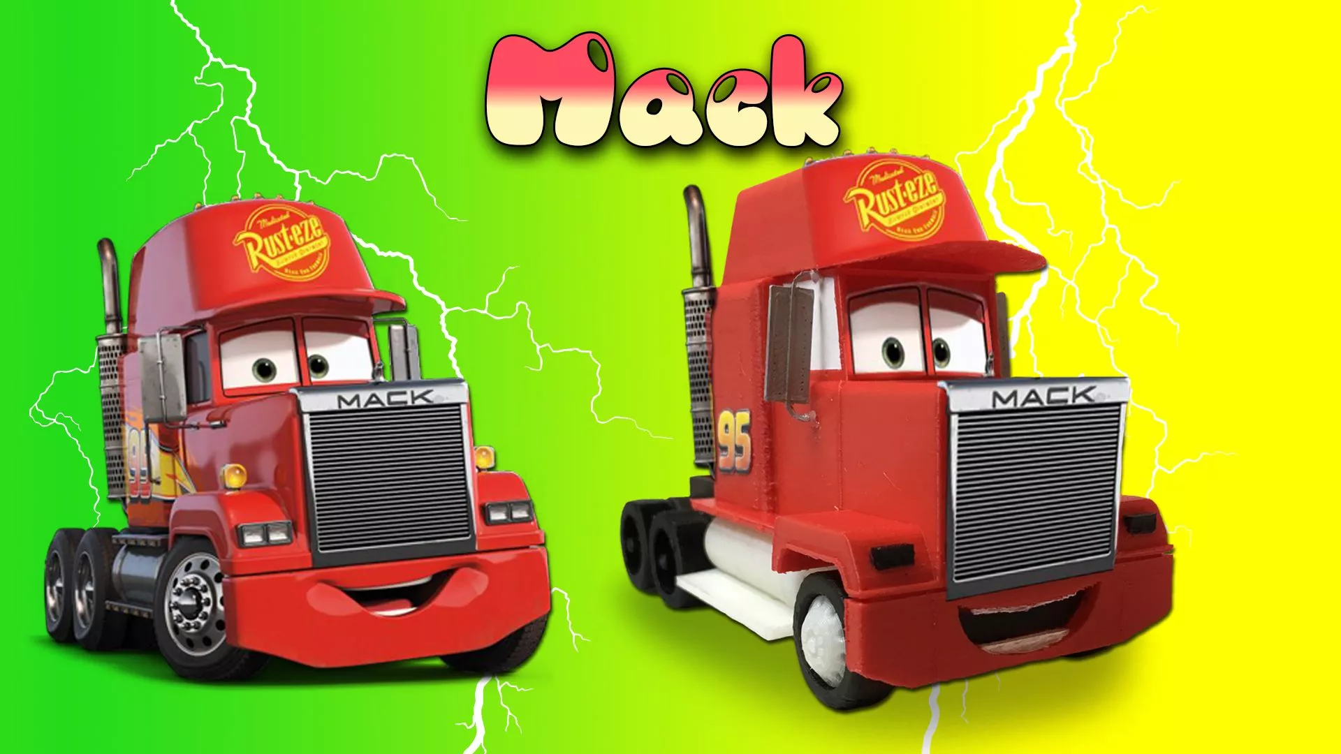 Cars Mack Truck Transporter