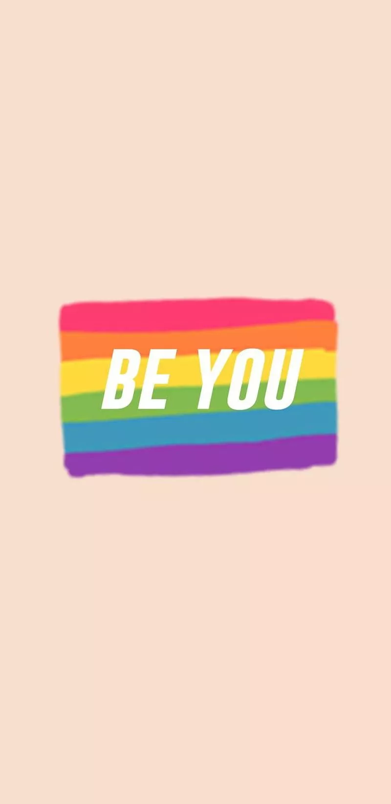 Be you, love, rainbow, social, pride