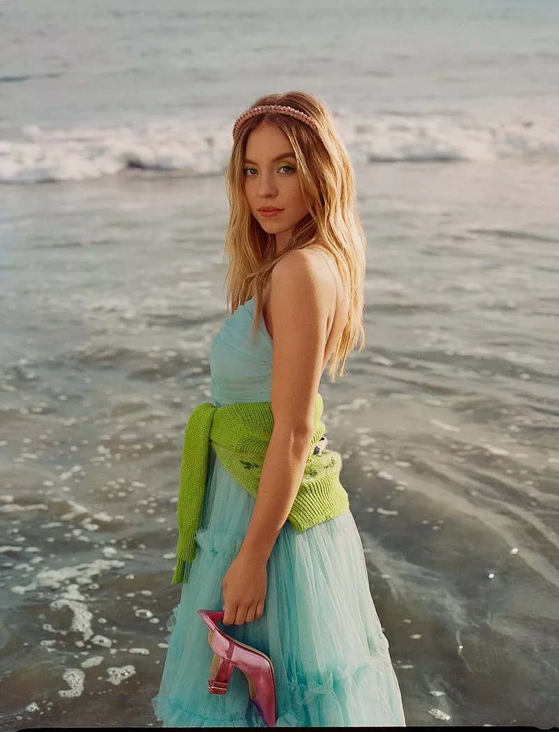 Women, blonde, actress, Sydney Sweeney