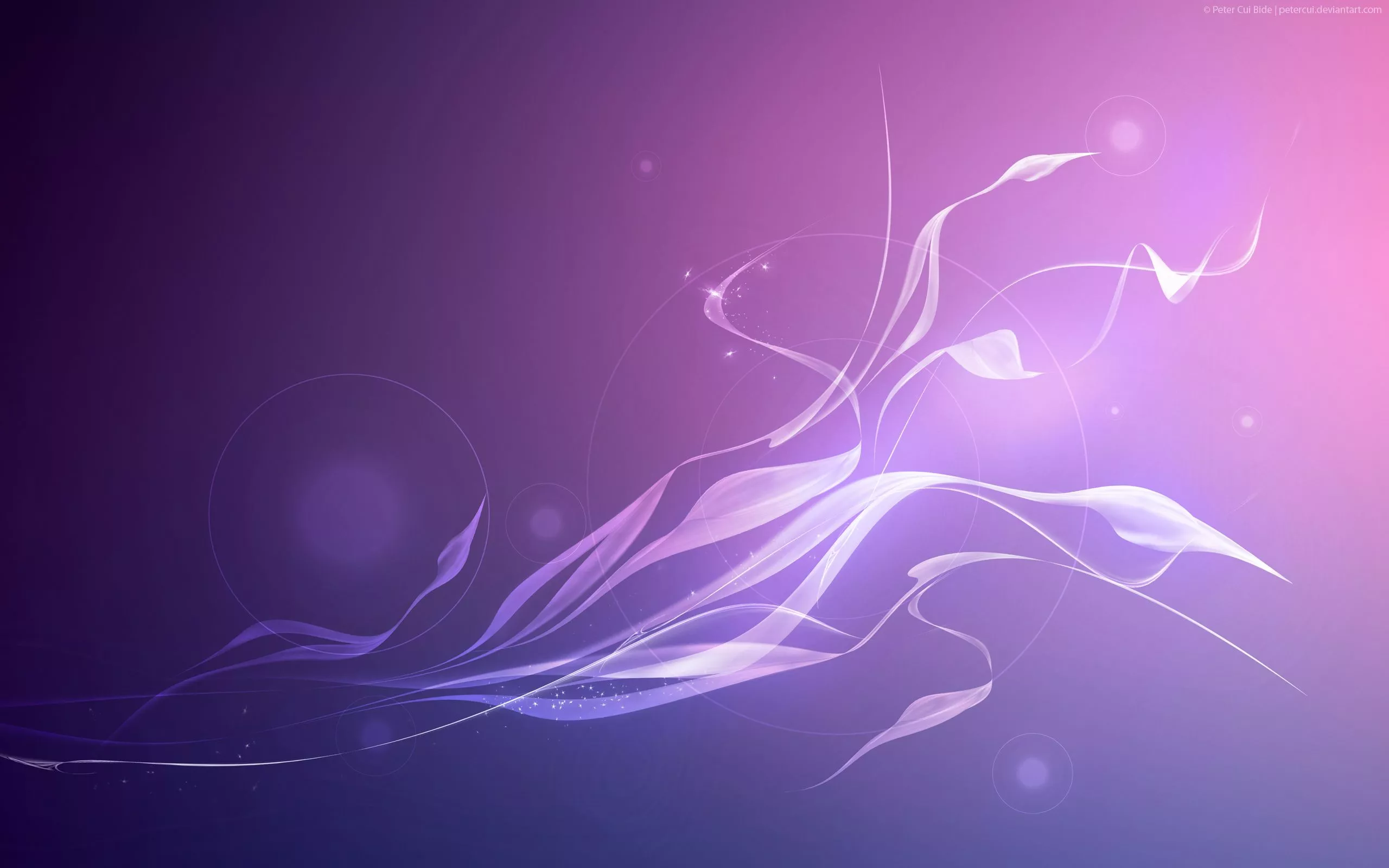 Abstract Purple Graphics Wallpaper, HD