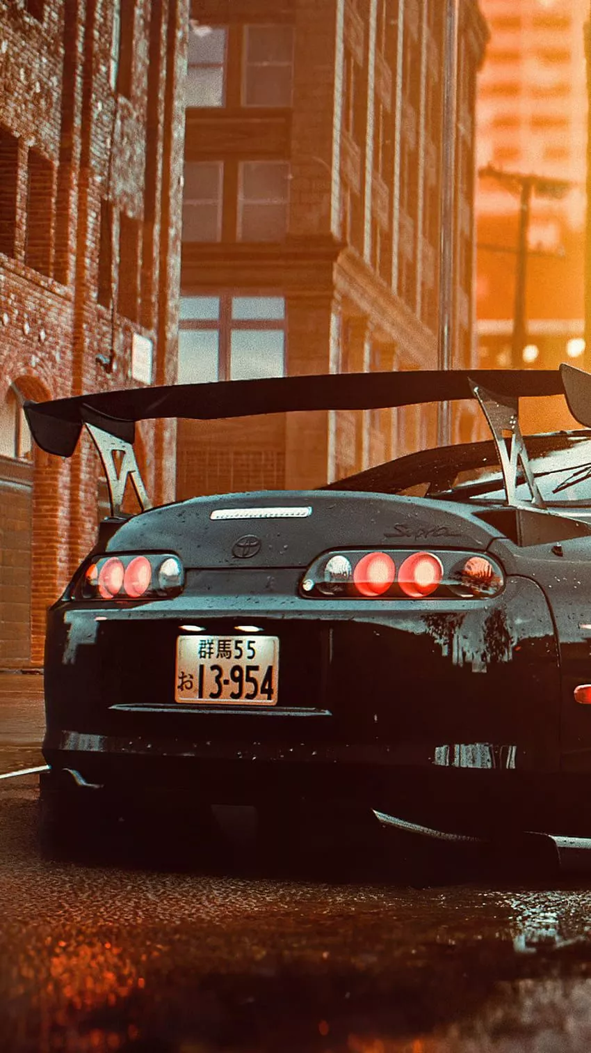 Toyota supra iphone background HD