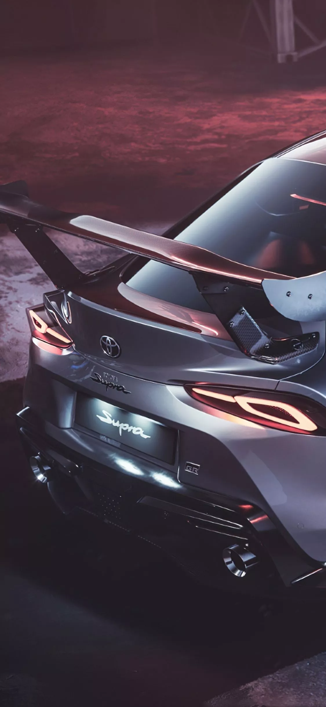 Toyota Supra Cgi Rear 4k