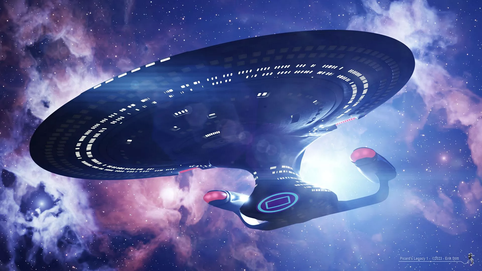 Enterprise D Free 4K Wallpaper