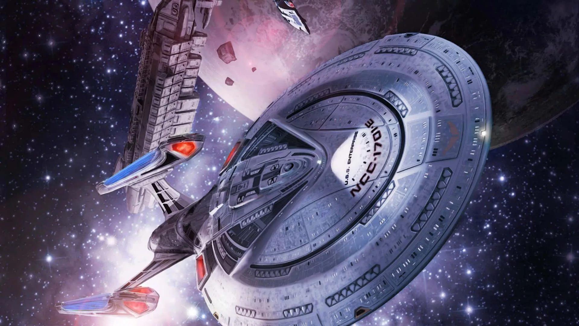 Download The U.S.S. Enterprise, captained by Jonathan Archer, boldly goes where no man has gone before Wallpaper