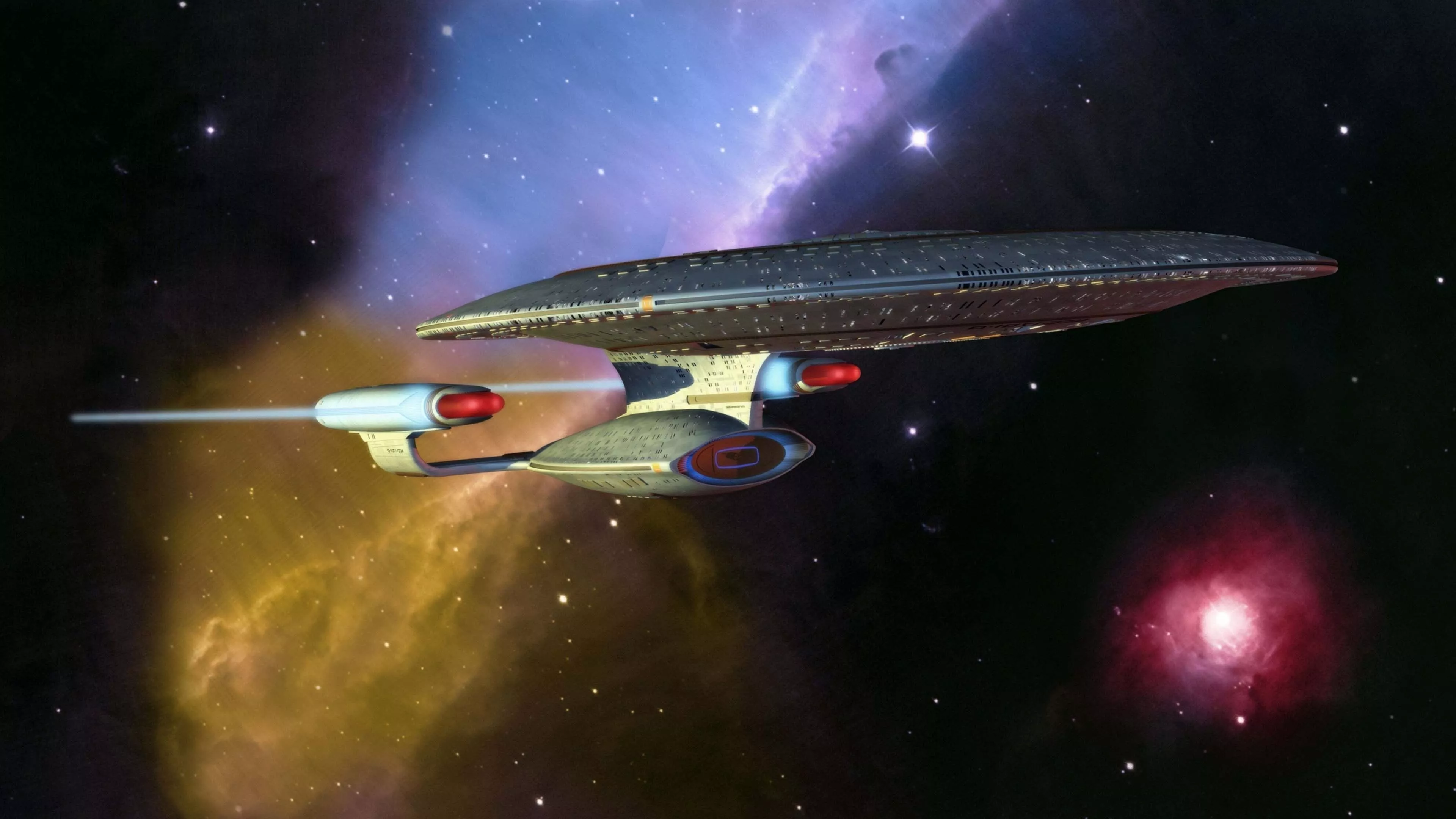 Galaxy Class Starship Wallpaper 48