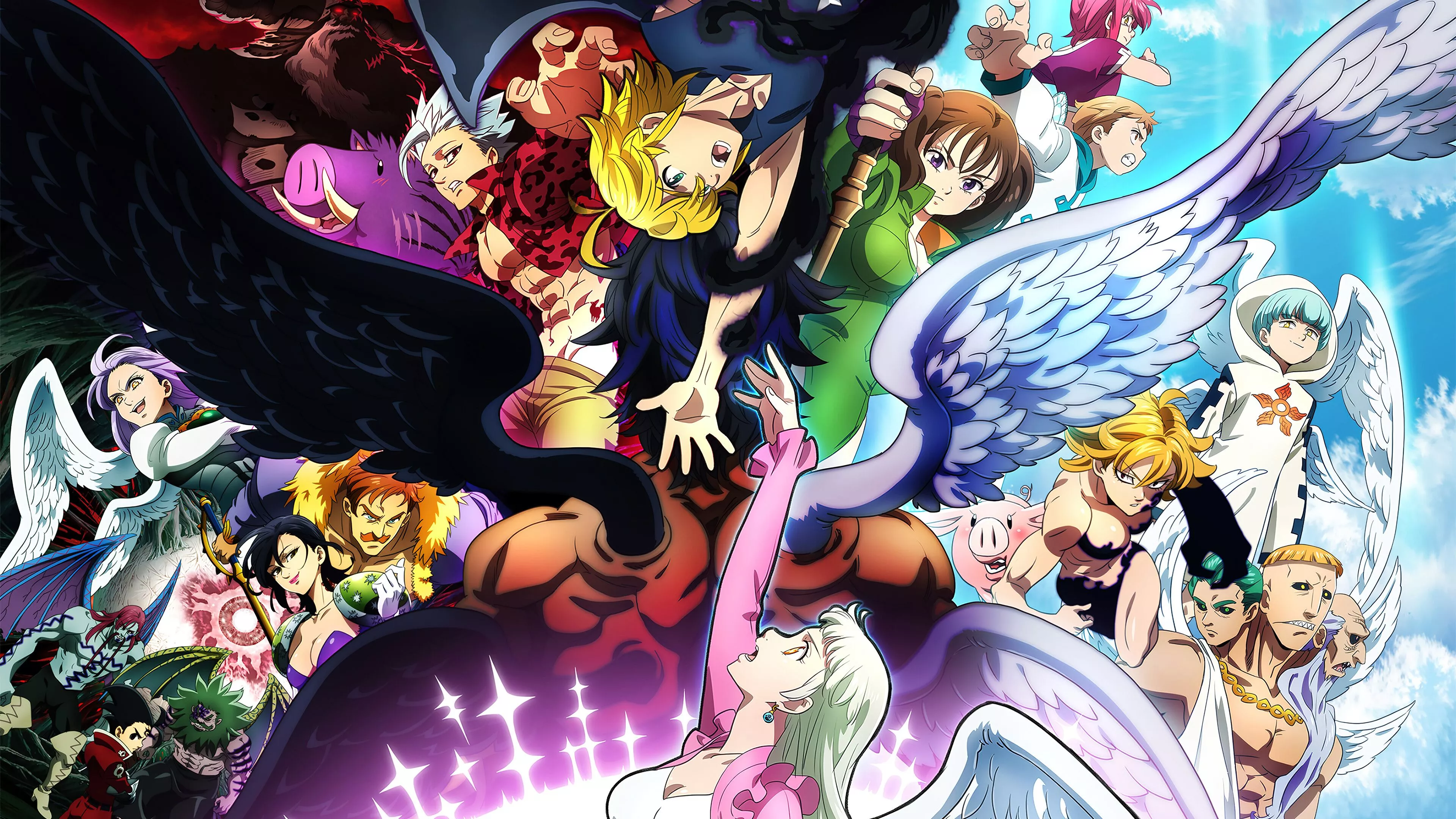 Seven Deadly Sins 4k Ultra HD Wallpaper
