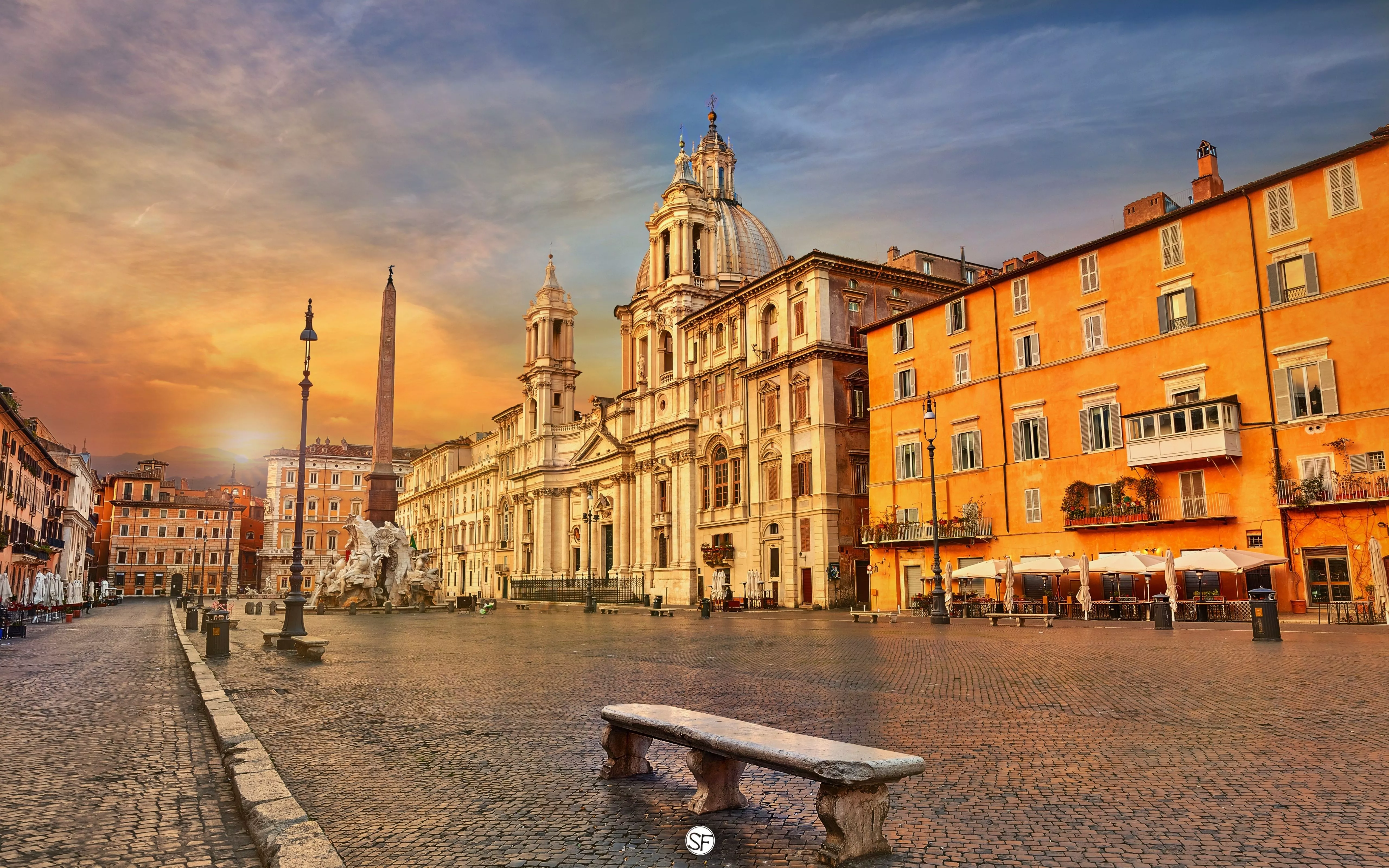 Stunning 4K Ultra HD Wallpaper of Rome