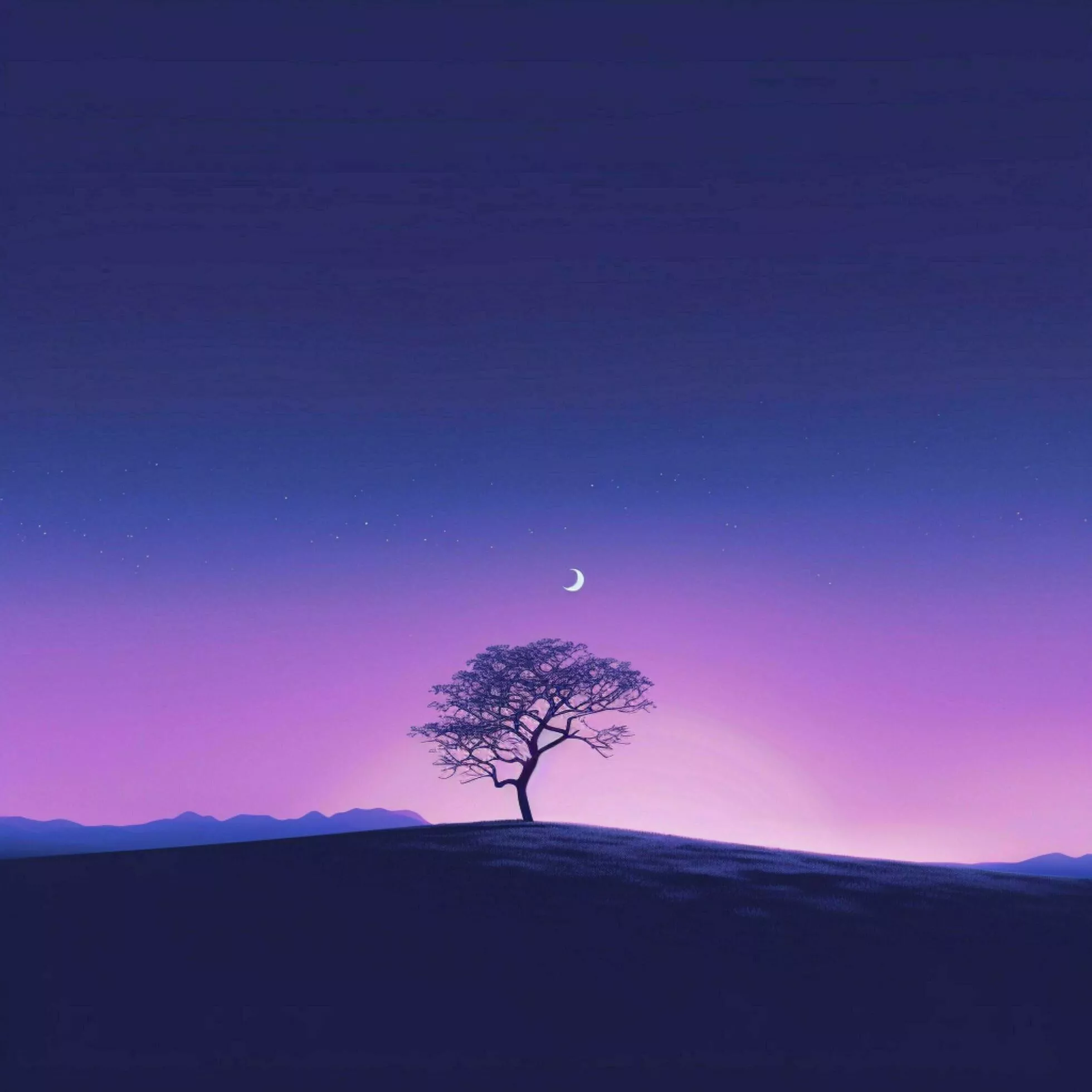 purple Minimalist wallpaper high