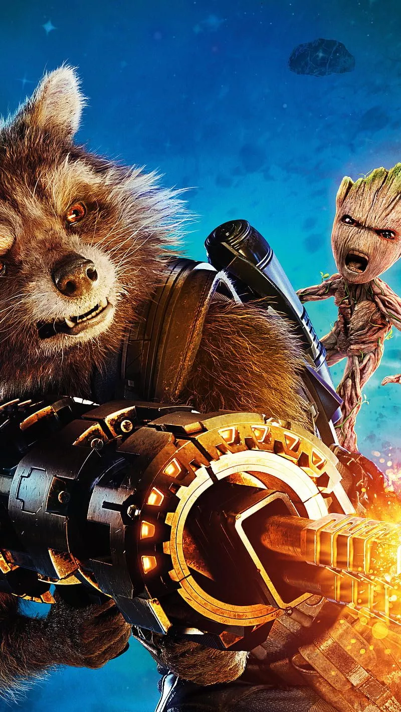 Rocket racoon, avengers, HD phone