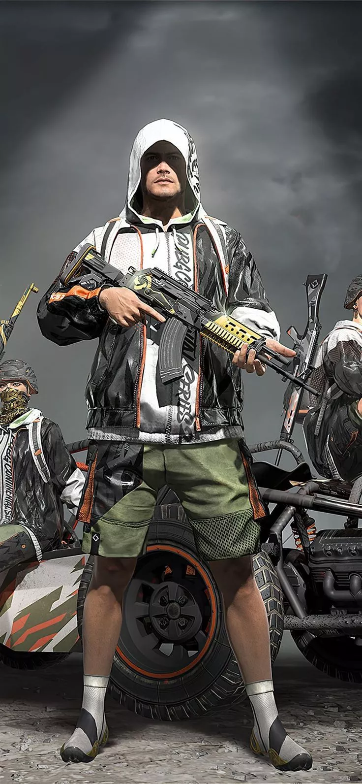 pubg key art 4k iPhone 12 Wallpaper