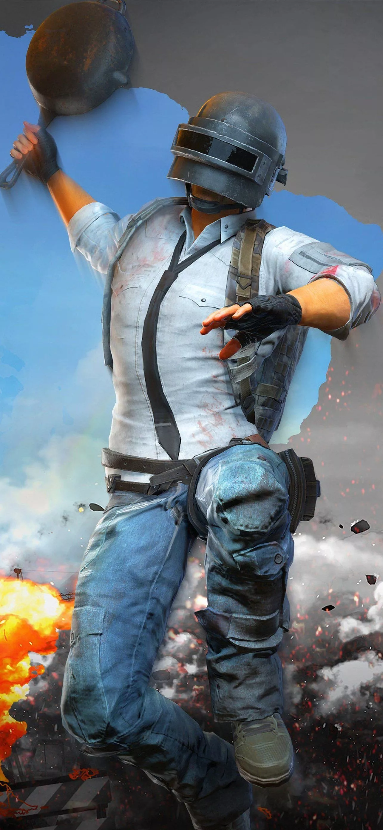 Best PUBG Mobile Cave iPhone Wallpaper