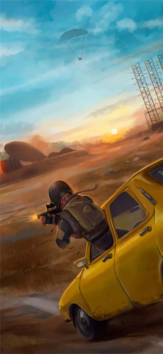Character PUBG iPhone Wallpaper