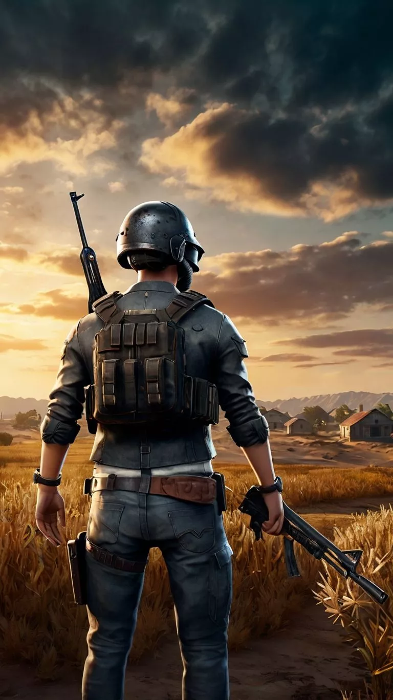Pubg black wallpaper 4k iPhone HD